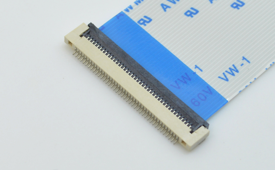 工廠銷售FPC/FFC軟排線連接器0.5-18P 0.5間距 H1.5厚 翻蓋式下接,香蕉网址在线观看