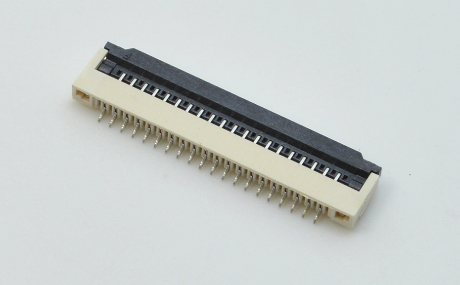 FPC/FFC連接器 0.5mm-20P/21/22/23/24P/25/26/28/30PIN 翻蓋下接,香蕉网址在线观看