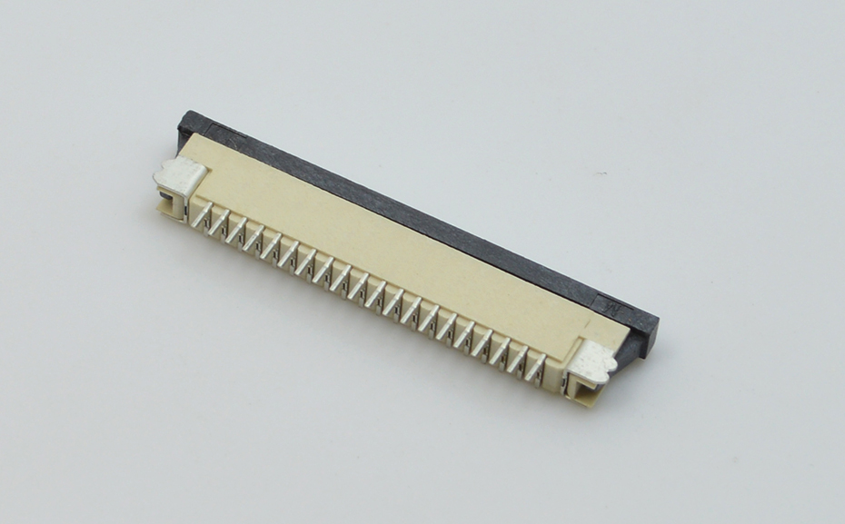 FPC/FFC連接器 0.5MM間距前插後翻 軟排線座翻蓋上接50P,香蕉网址在线观看
