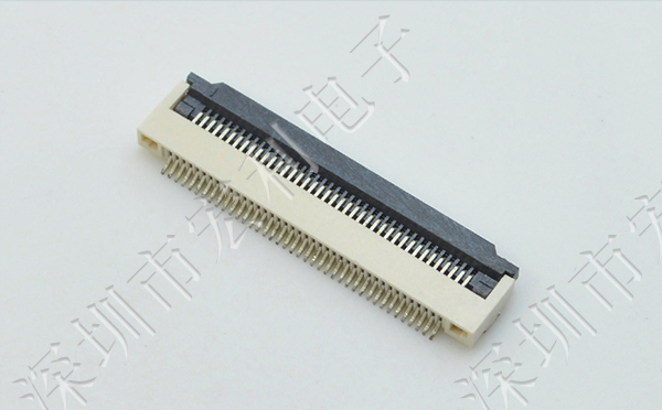 【香蕉网址在线观看電子】FFC/大香蕉国产在线视频 間距0.5mm H2.0 45P下接軟排線插座