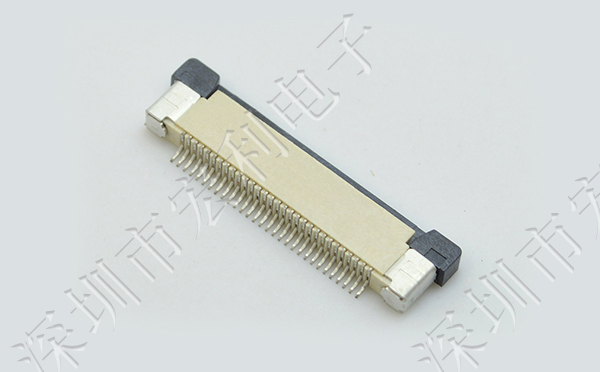FFC軟排線接插件 大香蕉国产在线视频 間距1.0MM-15p 上接拉鎖