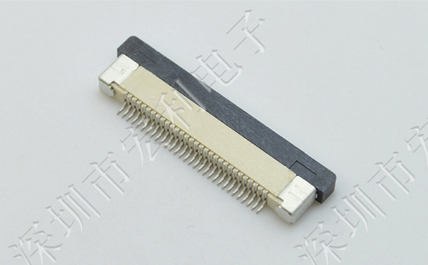 FFC/大香蕉国产在线视频 軟排線插座 0.5mm間距-45P 下接拉鎖 45Pin 抽屜式