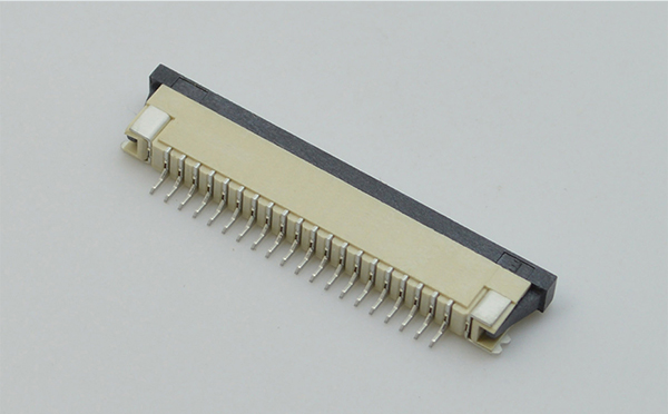 FPC插座，FFC軟排線連接器,FFC接插件1.0間距26P下接抽屜式