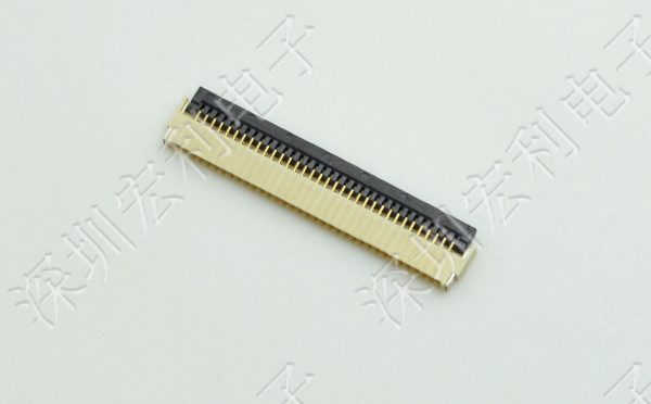 大香蕉国产在线视频 軟排線扁平電纜插座 間距0.5mm 18P H1.0後鎖式臥貼片