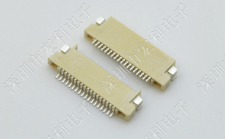 FFC/大香蕉国产在线视频 間距0.5mm H1.5 13P雙麵接觸貼片接插件 SMT排插座